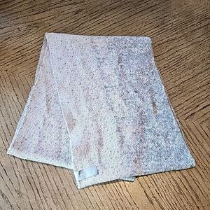 Light pink and Silver sparkly infinite scarf Calvin Klein